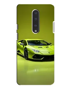 Чохол для OnePlus 7 Pro з картинкою «Салатовий Lamborghini Huracan»