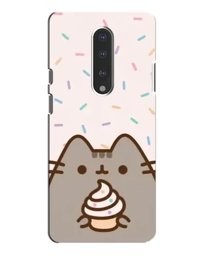 Чохол для OnePlus 7 Pro з картинкою «Пушин з кексом» Чохол для OnePlus 7 Pro з картинкою «Пушин з кексом»