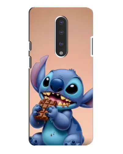 Чехол для OnePlus 7 Pro с картинкой «Стич ест шоколад» Чехол для OnePlus 7 Pro с картинкой «Стич ест шоколад»
