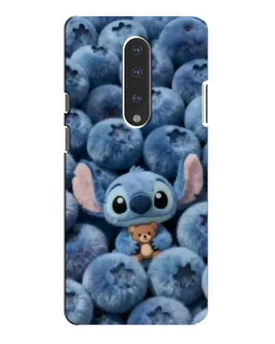 Чехол для OnePlus 7 Pro с картинкой «Стич и голубика» Чехол для OnePlus 7 Pro с картинкой «Стич и голубика»