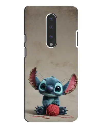 Чехол для OnePlus 7 Pro с картинкой «Стич на коричневом фоне» Чехол для OnePlus 7 Pro с картинкой «Стич на коричневом фоне»