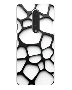 Чохол для OnePlus 7 Pro з картинкою «Біла об'ємна сітка» Чохол для OnePlus 7 Pro з картинкою «Біла об'ємна сітка»
