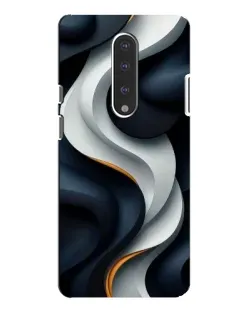 Чохол для OnePlus 7 Pro з картинкою «Об'ємні чорно-білі стрічки» Чохол для OnePlus 7 Pro з картинкою «Об'ємні чорно-білі стрічки»