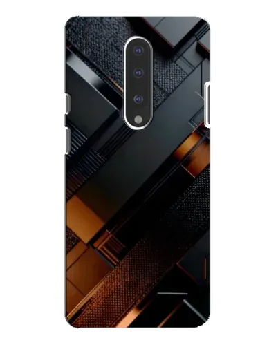 Чохол для OnePlus 7 Pro з картинкою «Чорні геометричні блоки» Чохол для OnePlus 7 Pro з картинкою «Чорні геометричні блоки»