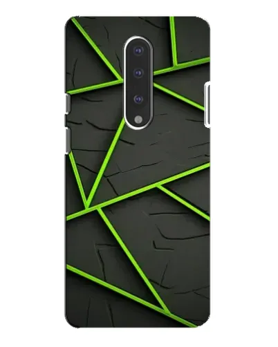 Чохол для OnePlus 7 Pro з картинкою «Зелені геометричні лінії» Чохол для OnePlus 7 Pro з картинкою «Зелені геометричні лінії»