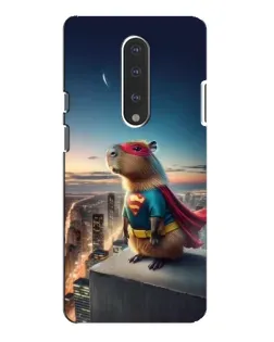 Чохол для OnePlus 7 Pro з картинкою «Капі-мен супергерой» Чохол для OnePlus 7 Pro з картинкою «Капі-мен супергерой»
