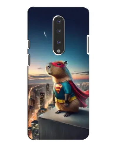Чохол для OnePlus 7 Pro з картинкою «Капі-мен супергерой» Чохол для OnePlus 7 Pro з картинкою «Капі-мен супергерой»