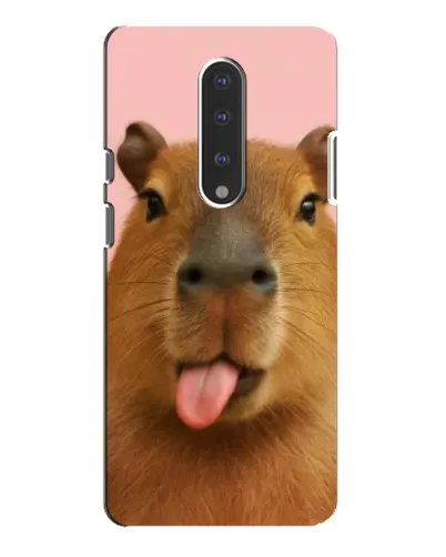 Чохол для OnePlus 7 Pro з картинкою «Капібара з язиком» Чохол для OnePlus 7 Pro з картинкою «Капібара з язиком»