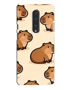 Чохол для OnePlus 7 Pro з картинкою «Паттерн милих капібар» Чохол для OnePlus 7 Pro з картинкою «Паттерн милих капібар»