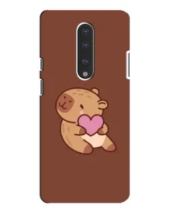 Чохол для OnePlus 7 Pro з картинкою «Капібара з серцем» Чохол для OnePlus 7 Pro з картинкою «Капібара з серцем»
