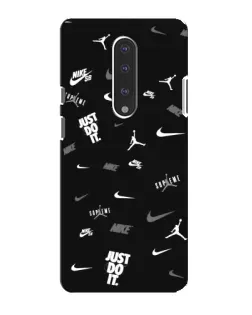 Чохол для OnePlus 7 з картинкою «Nike Black Pattern» Чохол для OnePlus 7 з картинкою «Nike Black Pattern»