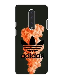 Чохол для OnePlus 7 з картинкою «Помаранчевий дим Adidas»