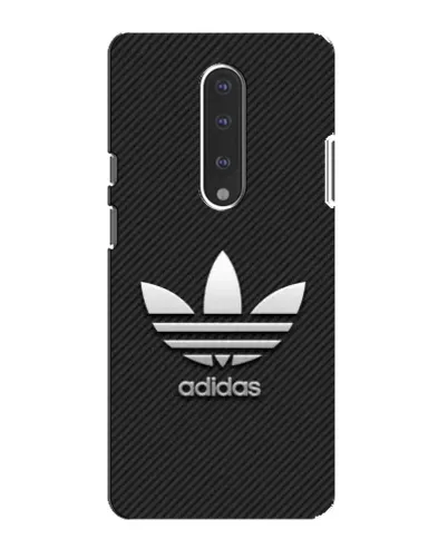 Чохол для OnePlus 7 з картинкою «Adidas Карбонова текстура»