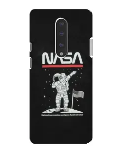 Чохол для OnePlus 7 з картинкою «NASA — крокуємо по Місяцю» Чохол для OnePlus 7 з картинкою «NASA — крокуємо по Місяцю»