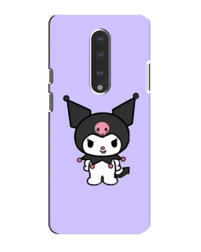 Чохол для OnePlus 7 з картинкою «Kuromi — ніжний фіолетовий»
