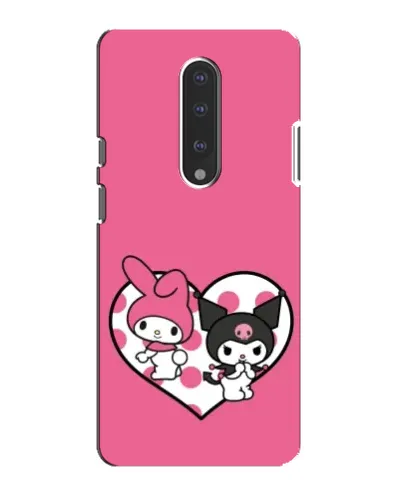 Чохол для OnePlus 7 з картинкою «Kuromi та My Melody»
