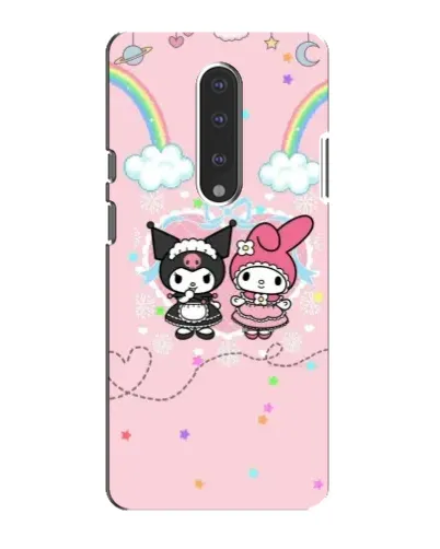 Чохол для OnePlus 7 з картинкою «My Melody та Kuromi»
