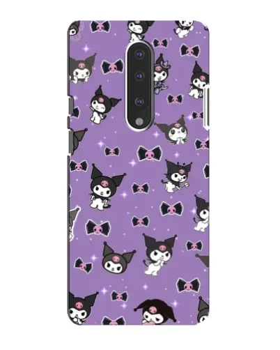 Чохол для OnePlus 7 з картинкою «Kuromi — патерн»