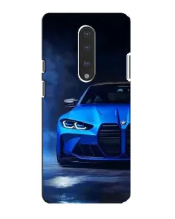 Чохол для OnePlus 7 з картинкою «Блакитна BMW M4»