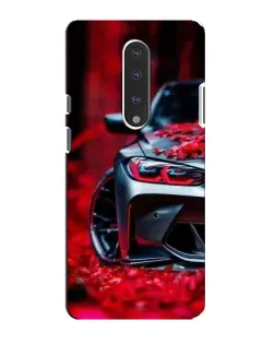 Чохол для OnePlus 7 з картинкою «Спортивна BMW та квіти»