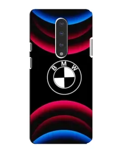 Чохол для OnePlus 7 з картинкою «Логотип BMW та неонові дуги»