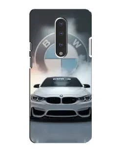 Чохол для OnePlus 7 з картинкою «BMW в білому диму»