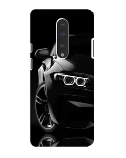 Чохол для OnePlus 7 з картинкою «Чорна BMW — профіль»