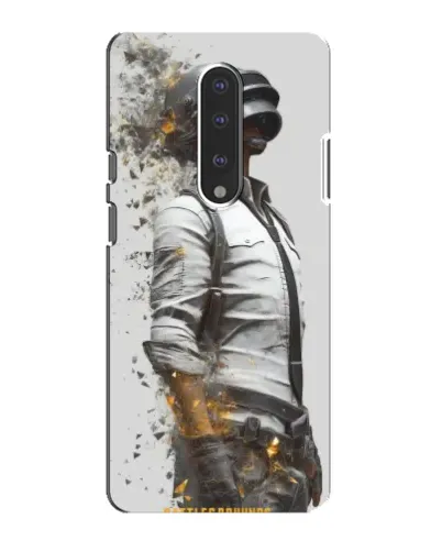 Чохол для OnePlus 7 з картинкою «PUBG — боєць у пилу»