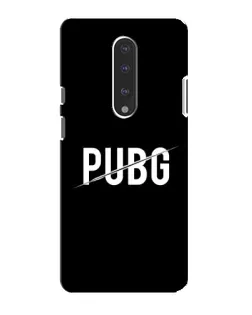 Чохол для OnePlus 7 з картинкою «PUBG — білий логотип»