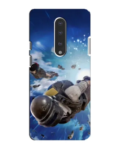 Чохол для OnePlus 7 з картинкою «Десант PUBG — стрибок»