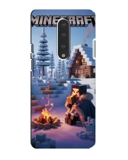 Чохол для OnePlus 7 з картинкою «Зимовий Minecraft» Чохол для OnePlus 7 з картинкою «Зимовий Minecraft»