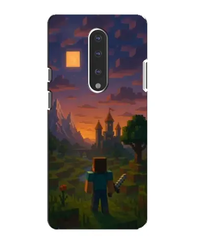 Чохол для OnePlus 7 з картинкою «Стів біля вежі» Чохол для OnePlus 7 з картинкою «Стів біля вежі»