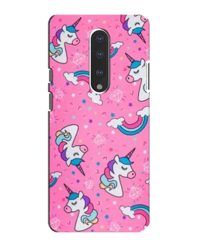 Чохол для OnePlus 7 з картинкою «Unicorn паттерн рожевий» Чохол для OnePlus 7 з картинкою «Unicorn паттерн рожевий»