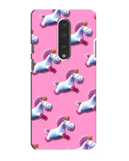 Чохол для OnePlus 7 з картинкою «Єдинороги на рожевому» Чохол для OnePlus 7 з картинкою «Єдинороги на рожевому»