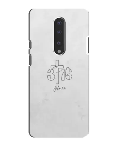 Чохол для OnePlus 7 з картинкою «Івана 3:16 Хрест»