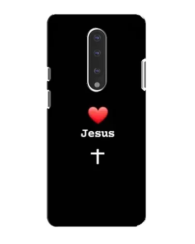 Чохол для OnePlus 7 з картинкою «Серце - Jesus»