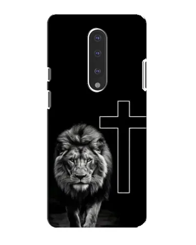 Чохол для OnePlus 7 з картинкою «Лев та Хрест»