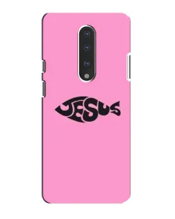 Чохол для OnePlus 7 з картинкою «Рожевий символ Jesus»