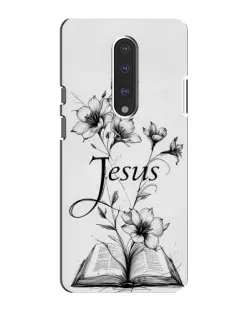 Чохол для OnePlus 7 з картинкою «Квіти та Біблія»