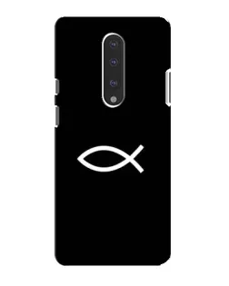 Чехол для OnePlus 7 с картинкой «Символ рыбы Jesus»