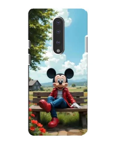 Чохол для OnePlus 7 з картинкою «Міккі на лавці» Чохол для OnePlus 7 з картинкою «Міккі на лавці»
