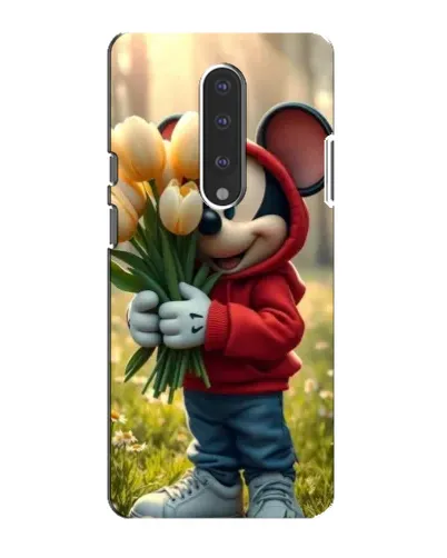 Чохол для OnePlus 7 з картинкою «Міккі з тюльпанами» Чохол для OnePlus 7 з картинкою «Міккі з тюльпанами»