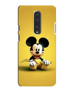 Чохол для OnePlus 7 з картинкою «Міккі на жовтому»
