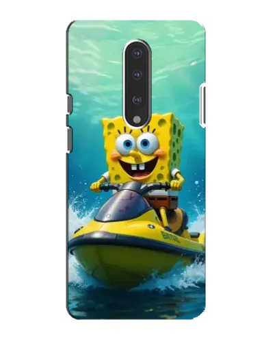Чохол для OnePlus 7 з картинкою «Спанч Боб на гідроциклі» Чохол для OnePlus 7 з картинкою «Спанч Боб на гідроциклі»