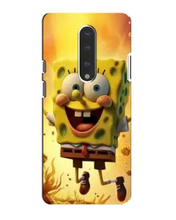 Чохол для OnePlus 7 з картинкою «Губка Боб стрибає»