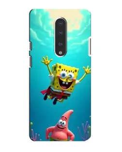 Чохол для OnePlus 7 з картинкою «Спанч Боб під водою»
