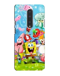 Чохол для OnePlus 7 з картинкою «Губка Боб та друзі»