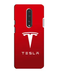 Чохол для OnePlus 7 з картинкою «Tesla Red Classic»