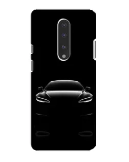 Чохол для OnePlus 7 з картинкою «Силует Tesla Night»