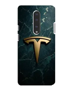 Чохол для OnePlus 7 з картинкою «Мармурова Tesla Gold»